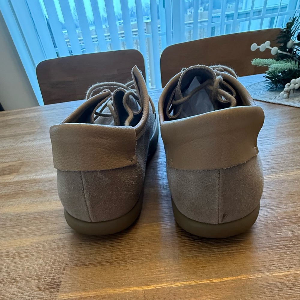 KALSO Earth Shoe Darby Mens Negative Heel in Natural Size 12 Like New Worn 1x - Picture 4 of 10